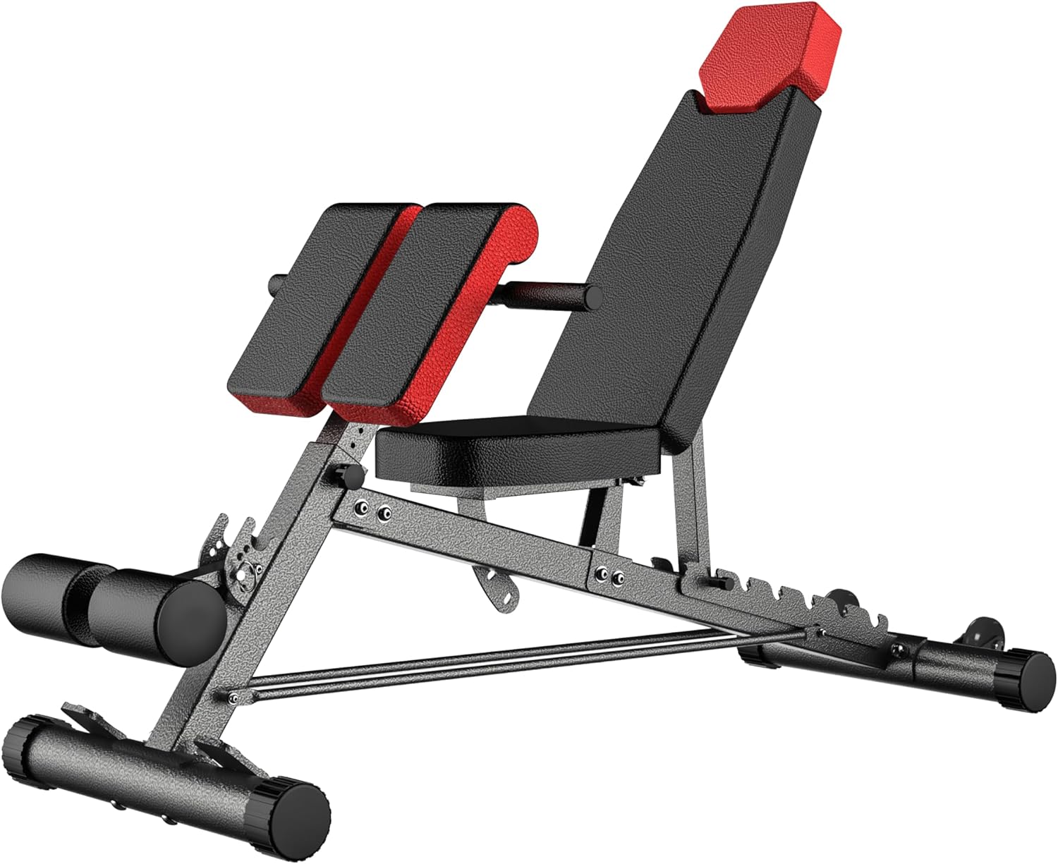 Finer Form Multi-Functional Adjustable FID Weight Bench and Roman Chair